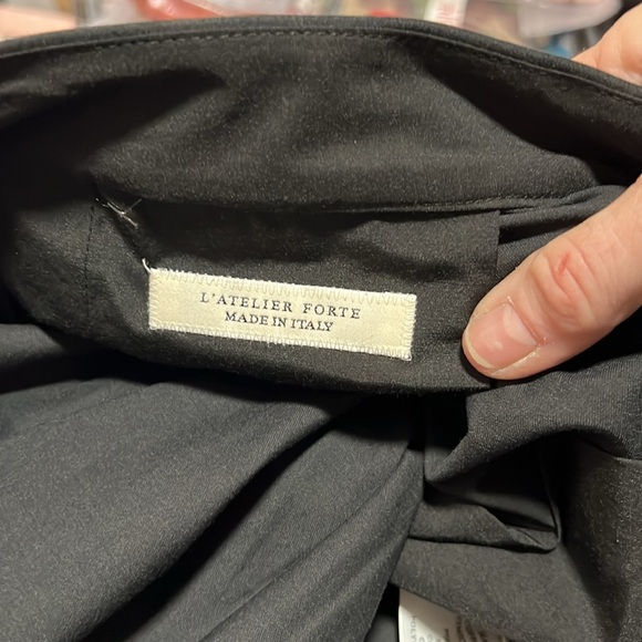 L’Atelier Forte Copper Infused Scrub Pant in Black Size IT40/US Small - Picture 10 of 16